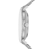 Michael Kors Pyper Quartz Mother of Pearl White Dial Silver Mesh Strap Watch For Women - MK4618 Authentic Buy Shop Now