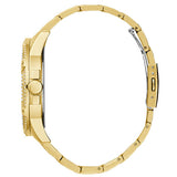 Guess Queen Quartz Gold Dial Gold Steel Strap Watch For Men - GW0497G2 Authentic Buy Shop Now