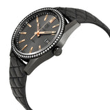 Tag Heuer Carrera Diamonds Anthracite Black Dial Black Leather Strap Watch for Women - WAR1115.FC6392 Authentic Buy Shop Now