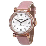 Coach Madison White Dial Pink Leather Strap Watch for Women - 14503395 Authentic Buy Shop Now