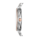 Michael Kors Cinthia Mother of Pearl Dial Two Tone Steel Strap Watch For Women - MK3831 Authentic Buy Shop Now
