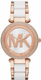 Michael Kors Parker White Dial Two Tone Steel Strap Watch for Women - MK6365 Authentic Buy Shop Now
