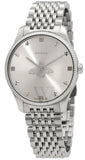 Gucci G Timeless Quartz Silver Dial Silver Steel Strap Watch For Women - YA1264153 Authentic Buy Shop Now