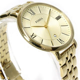 Fossil Jacqueline White Dial Gold Steel Strap Watch for Women - ES3434 Authentic Buy Shop Now