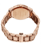 Burberry The City Diamonds Rose Gold Dial Rose Gold Steel Strap Watch for Women - BU9126 Authentic Buy Shop Now