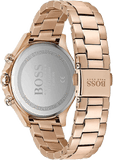 Hugo Boss Carnation Gold Dial Gold Steel Strap Watch for Women - 1502592 Authentic Buy Shop Now