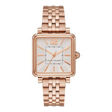 Marc Jacobs Vic Silver Dial Rose Gold Steel Strap Watch for Women - MJ3514 Authentic Buy Shop Now