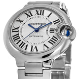 Cartier Ballon Bleu De Cartier Silver Dial Silver Steel Strap Watch for Women - WSBB0044 Authentic Buy Shop Now
