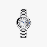 Cartier Ballon Bleu De Cartier Silver Dial Silver Steel Strap Watch for Women - WSBB0044 Authentic Buy Shop Now