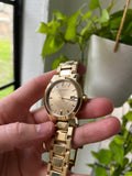 Burberry The City Gold Dial Gold Steel Strap Watch for Women - BU9033 Authentic Buy Shop Now