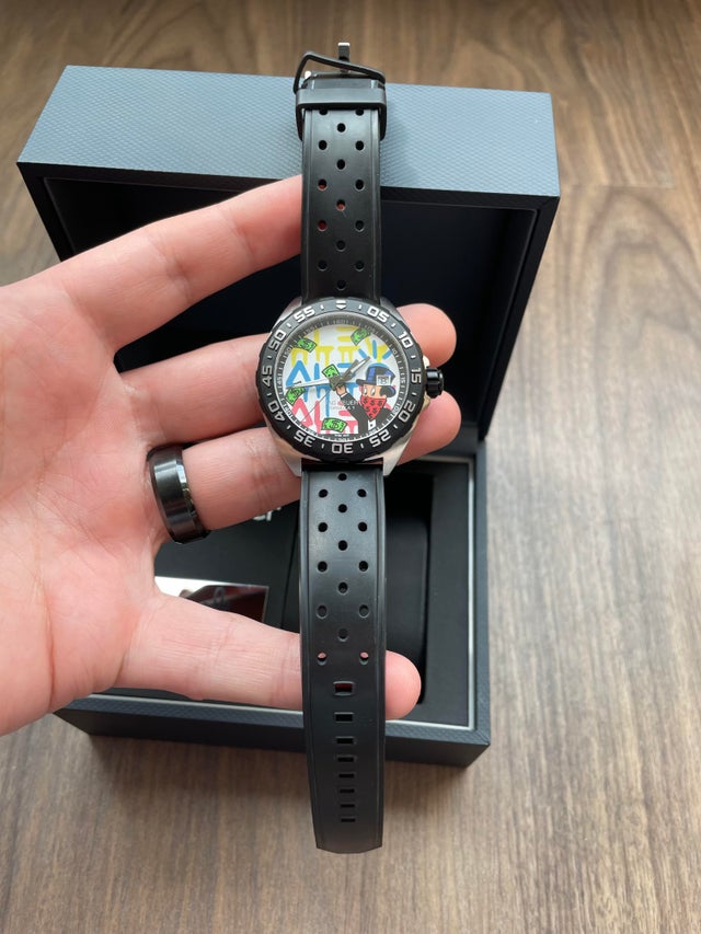 Tag Heuer Formula 1 Alec Monopoly White Dial Watch for Men - WAZ1119.FT8023 Authentic Buy Shop Now