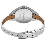 Calvin Klein Rebel White Dial White Leather Strap Watch for Women - K8P231L6 Authentic Buy Shop Now