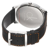 Calvin Klein City Black Dial Black Leather Strap Watch for Men - K2G211C1 Authentic Buy Shop Now