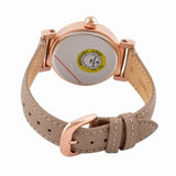 Coach Madison Diamonds White Dial Beige Leather Strap Watch for Women - 14503394 Authentic Buy Shop Now