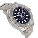 Breitling Avenger II Seawolf 45mm Grey Dial Silver Steel Strap Mens Watch - A1733110/F563 Authentic Buy Shop Now