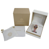 Versace Virtus Quartz Grey Dial Pink Leather Strap Watch for Women - VEHC00319 Authentic Buy Shop Now
