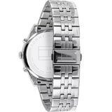 Tommy Hilfiger Shawn Multifunction Quartz Blue Dial Silver Steel Strap Watch for Men - 1791612 Authentic Buy Shop Now