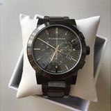 Burberry The City Grey Dial Gunmetal Grey Steel Strap Watch for Men - BU9354 Authentic Buy Shop Now