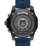 Breitling Endurance Pro University Black Dial Blue Rubber Strap Watch for Men - X823101C1B1S1 Authentic Buy Shop Now