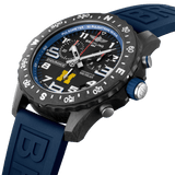 Breitling Endurance Pro University Black Dial Blue Rubber Strap Watch for Men - X823101C1B1S1 Authentic Buy Shop Now