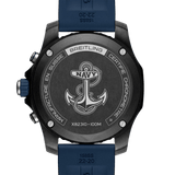 Breitling Endurance Pro United States Naval Academy Black Dial Blue Rubber Strap Watch for Men - X823103C1B1S1 Authentic Buy Shop Now