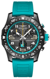 Breitling Endurance Pro Ironman 70.3 World Championship Grey Dial Turquoise Rubber Strap Watch for Men - X823105C1M1S1 Authentic Buy Shop Now