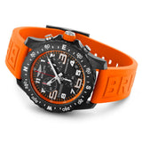 Breitling Endurance Pro Black Dial Orange Rubber Strap Watch for Men - X82310A51B1S1 Authentic Buy Shop Now