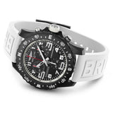 Breitling Endurance Pro Black Dial White Rubber Strap Watch for Men - X82310A71B1S1 Authentic Buy Shop Now