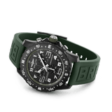 Breitling Endurance Pro Black Dial Green Rubber Strap Watch for Men - X82310D31B1S1 Authentic Buy Shop Now