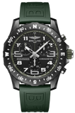 Breitling Endurance Pro Black Dial Green Rubber Strap Watch for Men - X82310D31B1S1 Authentic Buy Shop Now