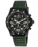 Breitling Endurance Pro Black Dial Green Rubber Strap Watch for Men - X82310D31B1S1 Authentic Buy Shop Now