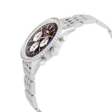 Breitling Navitimer B01 Chronograph 43 Black Dial Silver Steel Strap Watch for Men - AB0138211B1A1 Authentic Buy Shop Now