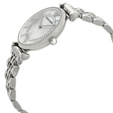 Emporio Armani Gianni T-Bar Mother of Pearl Dial Silver Stainless Steel Watch For Women - AR1908 Authentic Buy Shop Now