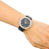 Michael Kors Darci Black Dial Black Steel Strap Watch for Women - MK3407 Authentic Buy Shop Now