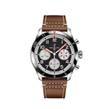 Breitling Avi Chronograph 42 Mosquito Black Dial Brown Leather Strap Watch for Men - Y233801A1B1X1 Authentic Buy Shop Now