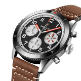 Breitling Avi Chronograph 42 Mosquito Black Dial Brown Leather Strap Watch for Men - Y233801A1B1X1 Authentic Buy Shop Now