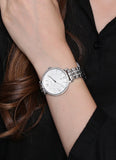 Fossil Jacqueline White Dial Silver Steel Strap Watch for Women - ES3545 Authentic Buy Shop Now