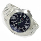 Gucci G Timeless Black Dial Silver Steel Strap Watch For Men - YA126201 Authentic Buy Shop Now