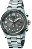 Gucci G Timeless Chronograph Grey Dial Silver Steel Strap Watch For Men - YA126238 Authentic Buy Shop Now