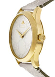 Gucci G Timeless Quartz White Dial White Leather Strap Watch For Women - YA1264033A Authentic Buy Shop Now