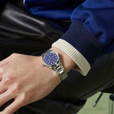 Gucci G Timeless Quartz Blue Dial Silver Steel Strap Watch for Women - YA1265043 Authentic Buy Shop Now