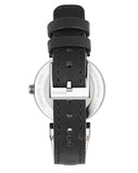 Gucci G Interlocking Black Dial Black Leather Strap Watch For Women - YA133501 Authentic Buy Shop Now