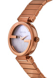 Gucci G Interlocking Mother of Pearl Dial Rose Gold Steel Strap Watch For Women - YA133515 Authentic Buy Shop Now