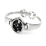 Gucci Guccisima Quartz Black Dial Silver Steel Strap Watch For Women - YA134501 Authentic Buy Shop Now