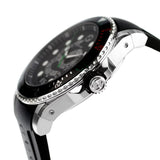 Gucci Dive Quartz Kingsnake Black Dial Black Rubber Strap Watch For Men - YA136217 Authentic Buy Shop Now