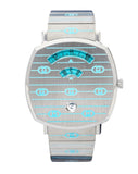 Gucci Grip Quartz Silver Dial Silver Steel Strap Watch For Women - YA157437 Authentic Buy Shop Now