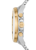 Michael Kors Brecken Quartz Black Dial Silver Mesh Strap Watch For Men - MK8961 Authentic Buy Shop Now