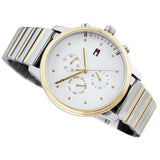 Tommy Hilfiger Blake Silver Dial Two Tone Steel Strap Watch for Women - 1781908 Authentic Buy Shop Now
