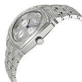 Bulova Crystal Collection Phantom Silver Dial Silver Steel Strap Watch for Men - 96C002 Authentic Buy Shop Now