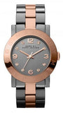 Marc Jacobs Amy Grey Dial Two Tone Steel Strap Watch for Women - MBM8597 Authentic Buy Shop Now